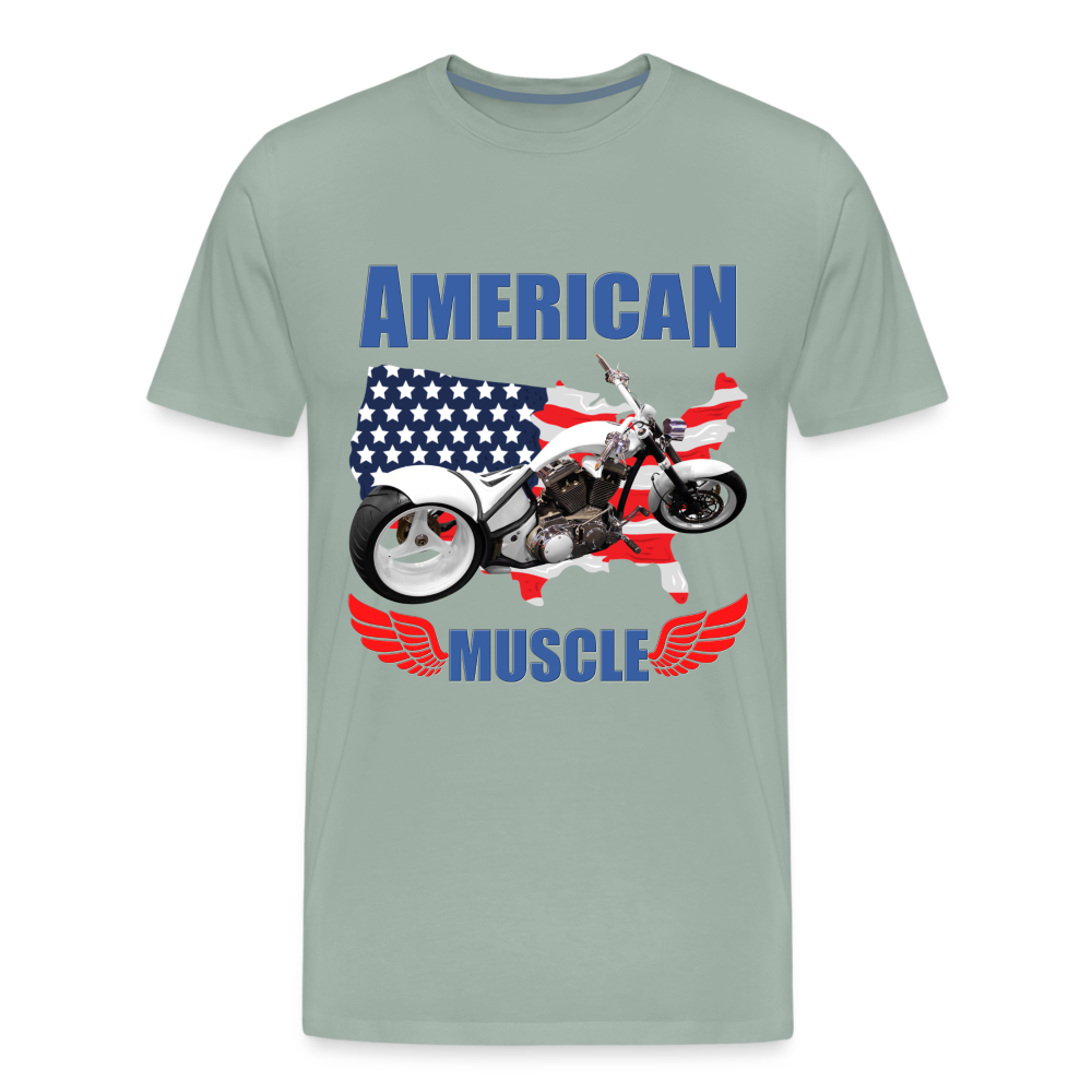 American Muscle Shirt, Motorcycle Shirt, Biker Shirt, Motorcycle Gift, Motorcycle Tshirt, Motorcycle Shirts, Motorcycle T Shirt, Biker Shirts - steel green
