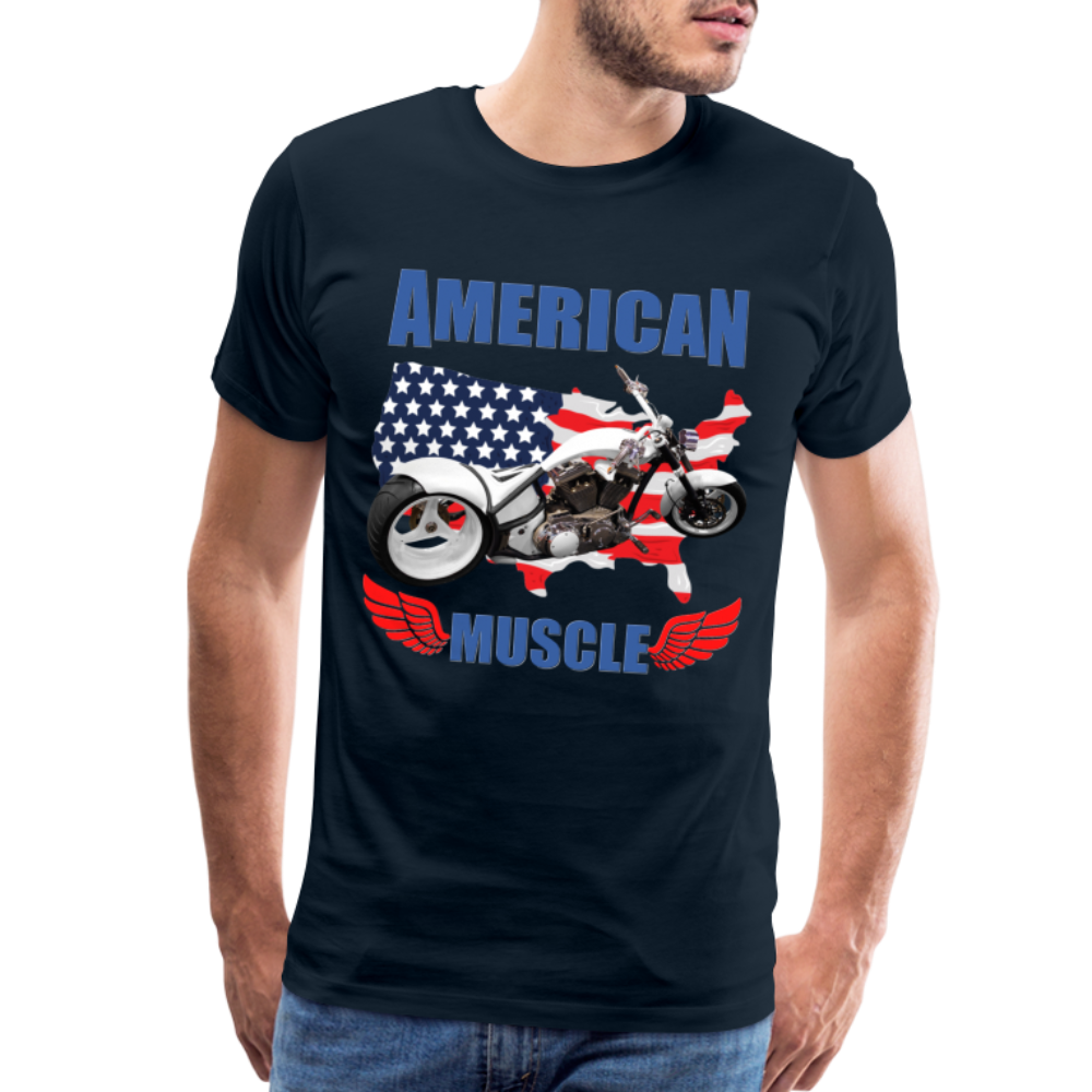 American Muscle Shirt, Motorcycle Shirt, Biker Shirt, Motorcycle Gift, Motorcycle Tshirt, Motorcycle Shirts, Motorcycle T Shirt, Biker Shirts - deep navy