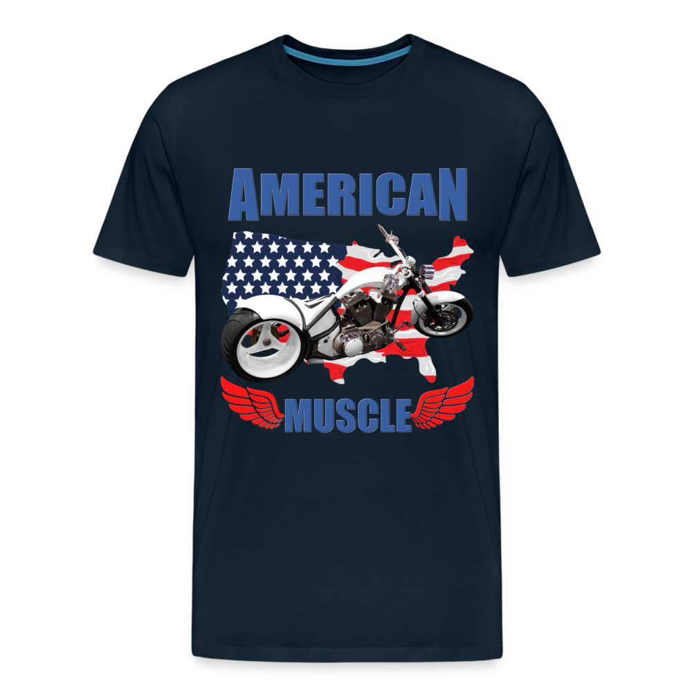 American Muscle Shirt, Motorcycle Shirt, Biker Shirt, Motorcycle Gift, Motorcycle Tshirt, Motorcycle Shirts, Motorcycle T Shirt, Biker Shirts - deep navy
