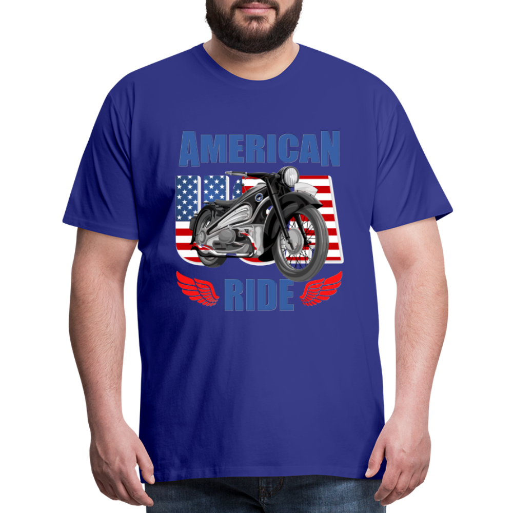 American Ride Shirt, Motorcycle Shirt, Biker Shirt, Motorcycle Gift, Motorcycle Tshirt, Motorcycle Shirts, Motorcycle T Shirt, Biker Shirts - royal blue