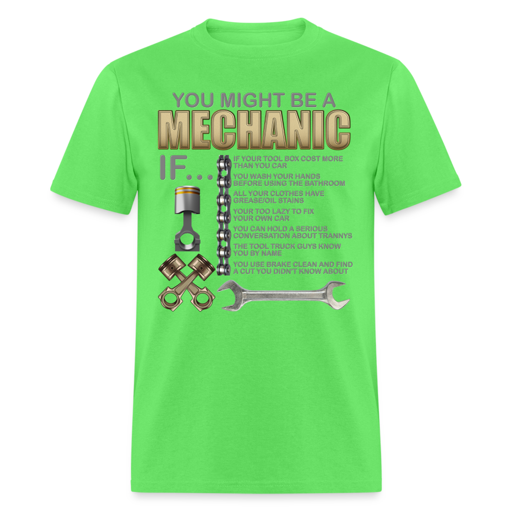 Mechanic Gift, Mechanic Shirt, You Might Be A Mechanic, Diesel Mechanic, Gift For Mechanic, Car Mechanic, Car Guy Shirt, Funny Dad Shirt - kiwi