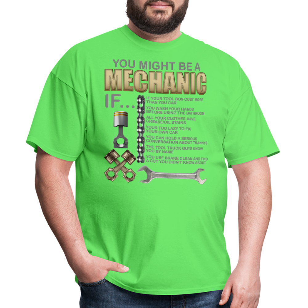 Mechanic Gift, Mechanic Shirt, You Might Be A Mechanic, Diesel Mechanic, Gift For Mechanic, Car Mechanic, Car Guy Shirt, Funny Dad Shirt - kiwi