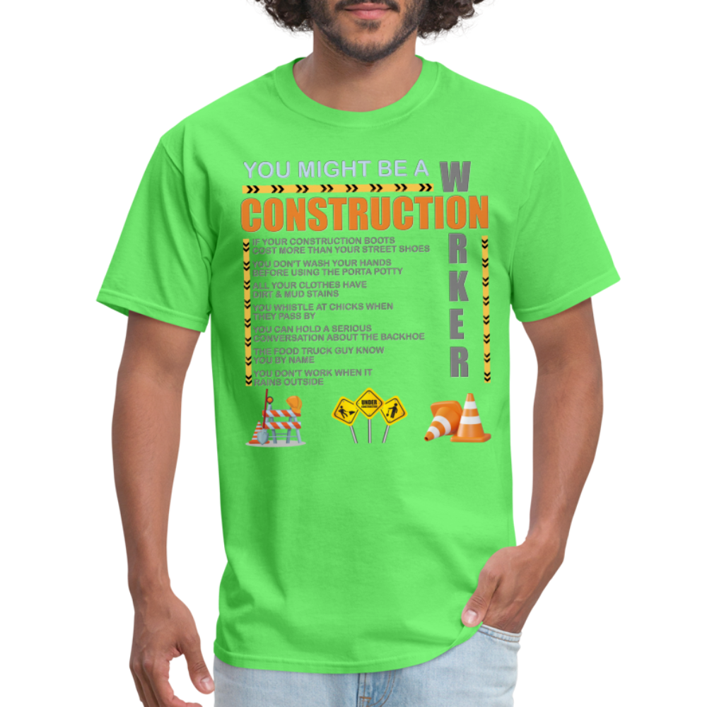 Construction Gift, Construction Crew, Construction Worker, You Might Be A, Construction Party, Construction Manager, Engineering Shirt, Dump Truck Shirt, Construction Theme, Funny Dad Shirt, Fathers Day Shirt - kiwi