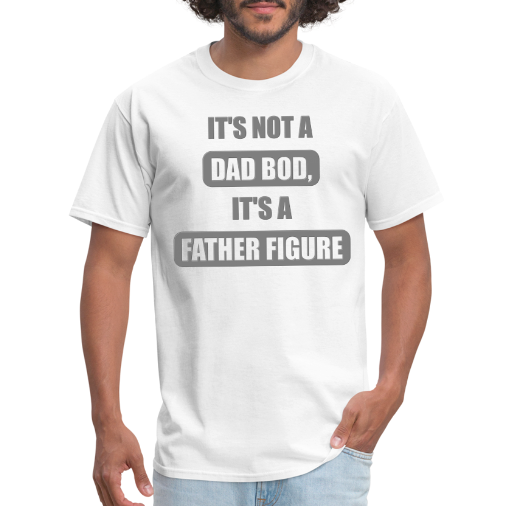 Dad Bod Shirt, Funny Dad Shirt, Father Figure Shirt, Dad Bod, New Dad Shirt, Dad Joke Shirt, Daddy Shirt, Funny Dad Shirts, Best Dad Shirt, New Dad, Funny Gift For Dad - white