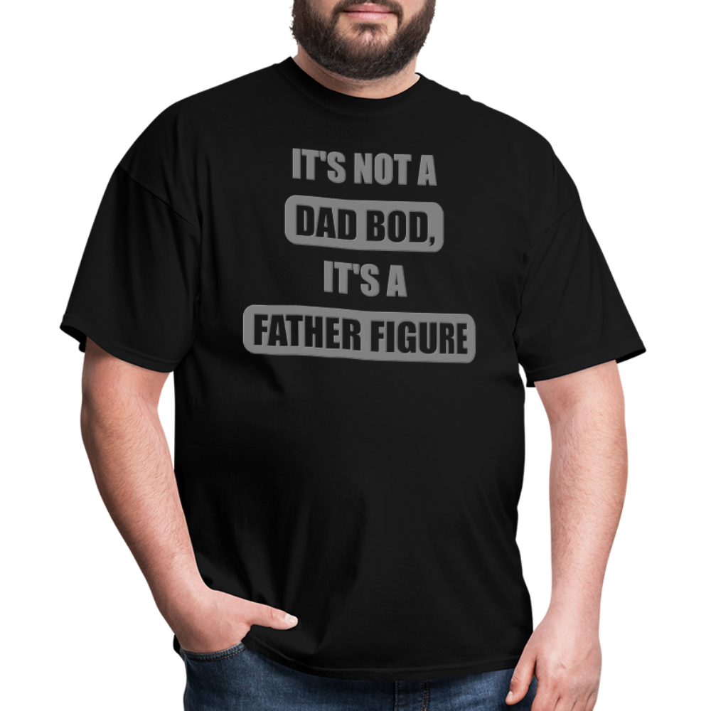 Dad Bod Shirt, Funny Dad Shirt, Father Figure Shirt, Dad Bod, New Dad Shirt, Dad Joke Shirt, Daddy Shirt, Funny Dad Shirts, Best Dad Shirt, New Dad, Funny Gift For Dad - black