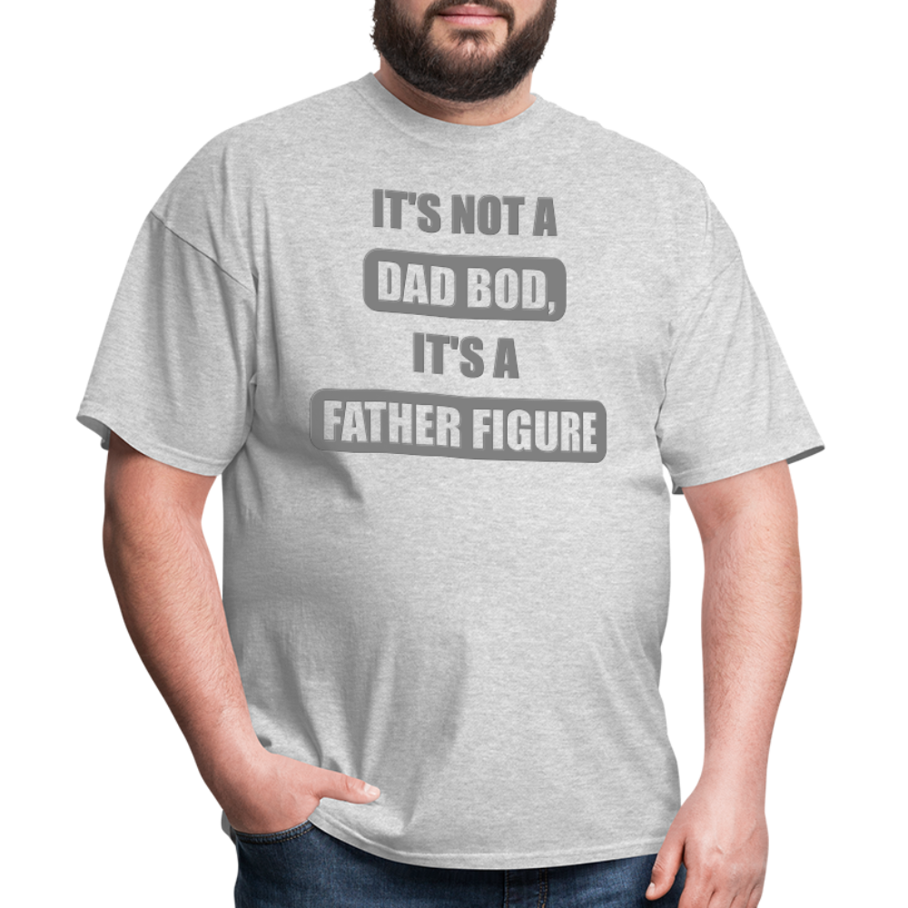 Dad Bod Shirt, Funny Dad Shirt, Father Figure Shirt, Dad Bod, New Dad Shirt, Dad Joke Shirt, Daddy Shirt, Funny Dad Shirts, Best Dad Shirt, New Dad, Funny Gift For Dad - heather gray