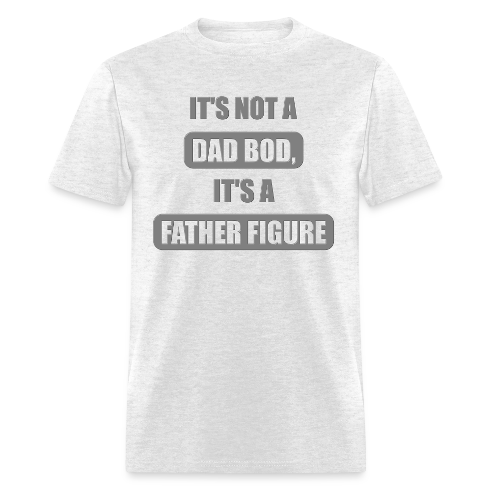 Dad Bod Shirt, Funny Dad Shirt, Father Figure Shirt, Dad Bod, New Dad Shirt, Dad Joke Shirt, Daddy Shirt, Funny Dad Shirts, Best Dad Shirt, New Dad, Funny Gift For Dad - light heather gray