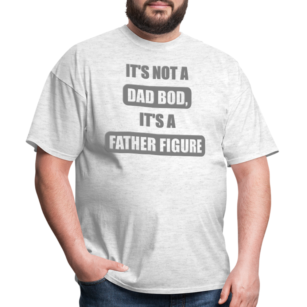 Dad Bod Shirt, Funny Dad Shirt, Father Figure Shirt, Dad Bod, New Dad Shirt, Dad Joke Shirt, Daddy Shirt, Funny Dad Shirts, Best Dad Shirt, New Dad, Funny Gift For Dad - light heather gray