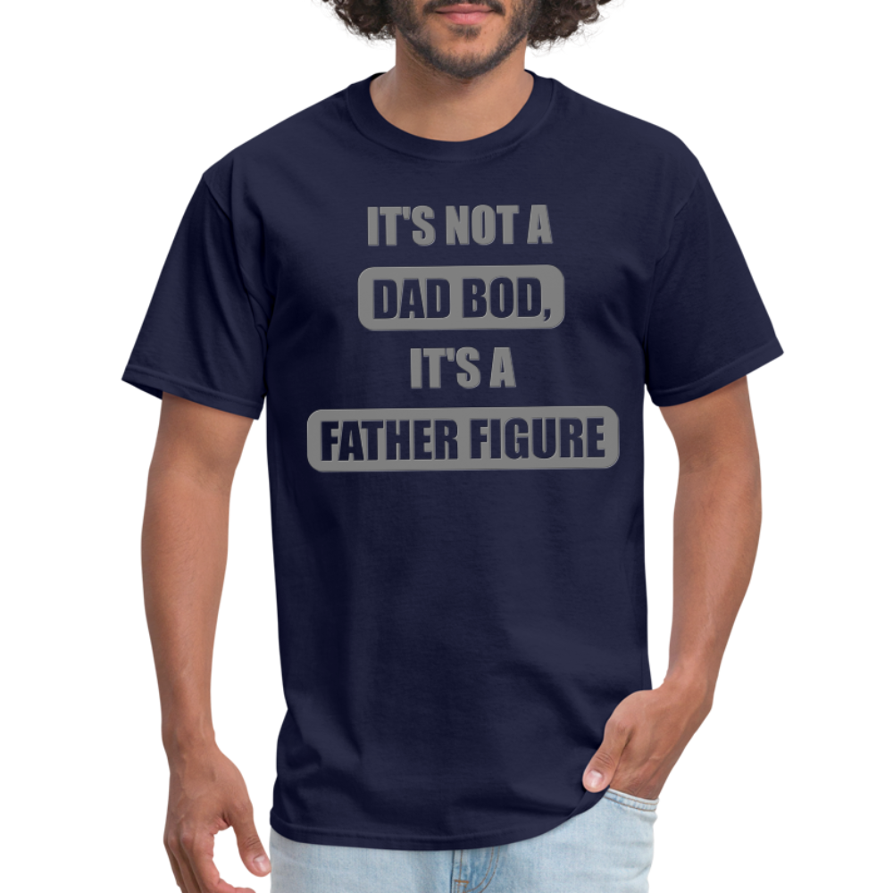 Dad Bod Shirt, Funny Dad Shirt, Father Figure Shirt, Dad Bod, New Dad Shirt, Dad Joke Shirt, Daddy Shirt, Funny Dad Shirts, Best Dad Shirt, New Dad, Funny Gift For Dad - navy