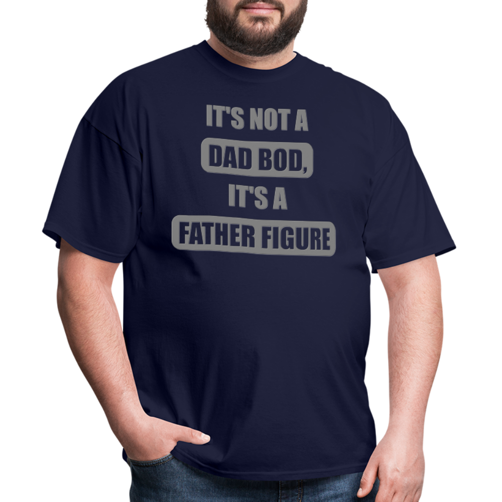 Dad Bod Shirt, Funny Dad Shirt, Father Figure Shirt, Dad Bod, New Dad Shirt, Dad Joke Shirt, Daddy Shirt, Funny Dad Shirts, Best Dad Shirt, New Dad, Funny Gift For Dad - navy