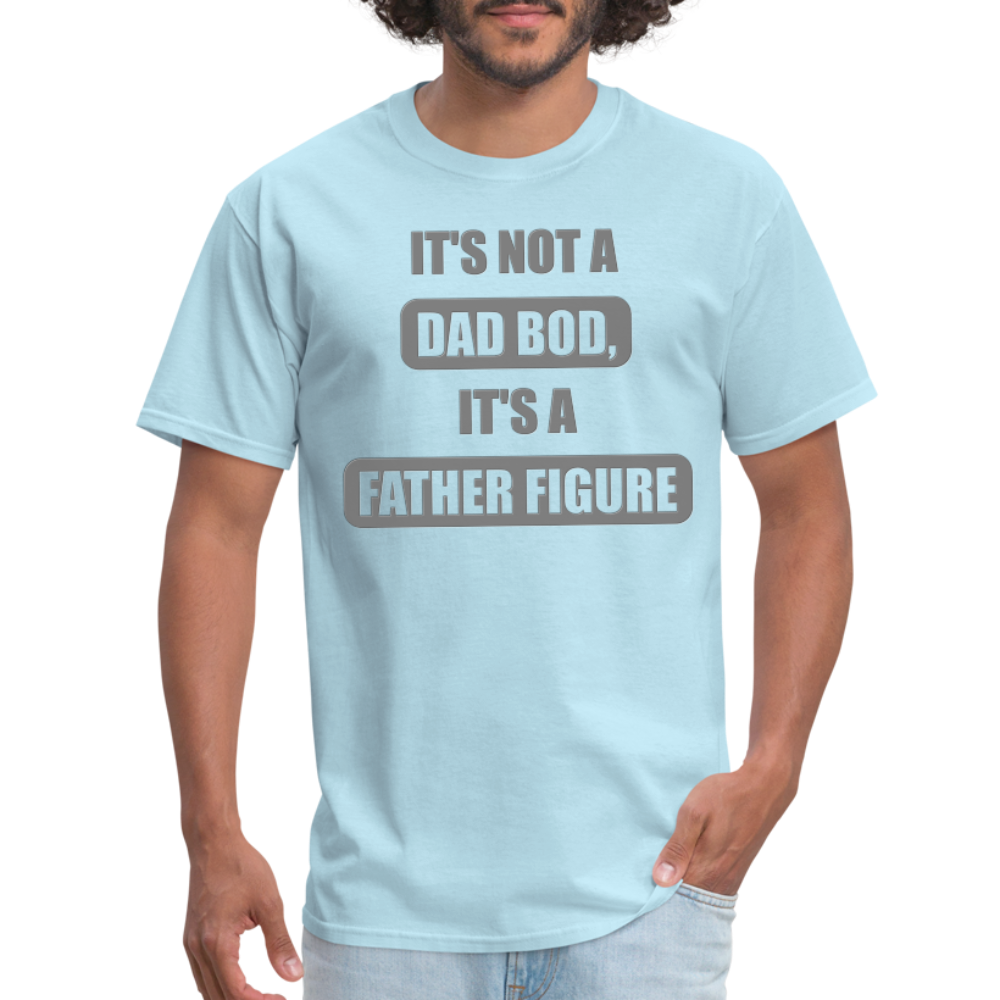 Dad Bod Shirt, Funny Dad Shirt, Father Figure Shirt, Dad Bod, New Dad Shirt, Dad Joke Shirt, Daddy Shirt, Funny Dad Shirts, Best Dad Shirt, New Dad, Funny Gift For Dad - powder blue