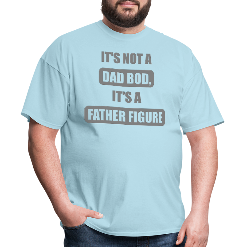 Dad Bod Shirt, Funny Dad Shirt, Father Figure Shirt, Dad Bod, New Dad Shirt, Dad Joke Shirt, Daddy Shirt, Funny Dad Shirts, Best Dad Shirt, New Dad, Funny Gift For Dad - powder blue