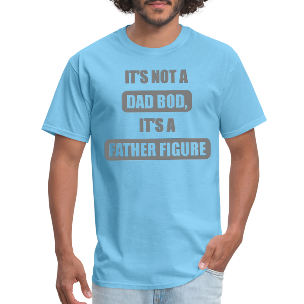 Dad Bod Shirt, Funny Dad Shirt, Father Figure Shirt, Dad Bod, New Dad Shirt, Dad Joke Shirt, Daddy Shirt, Funny Dad Shirts, Best Dad Shirt, New Dad, Funny Gift For Dad - aquatic blue