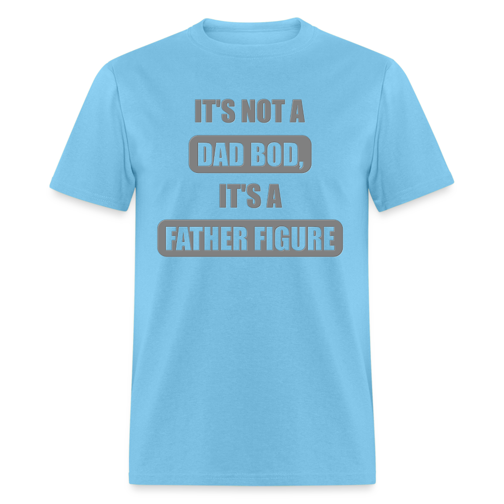 Dad Bod Shirt, Funny Dad Shirt, Father Figure Shirt, Dad Bod, New Dad Shirt, Dad Joke Shirt, Daddy Shirt, Funny Dad Shirts, Best Dad Shirt, New Dad, Funny Gift For Dad - aquatic blue