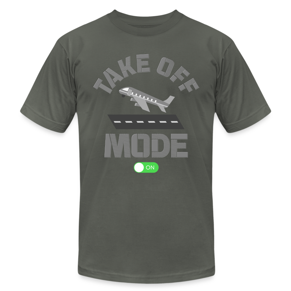 Take Off Mode, Travel Shirt, Vacation Shirt, Airplane Shirt, Pilot Shirt, Vacation Mode, Vacay Mode, Adventure Shirt, Aviation Shirt - asphalt