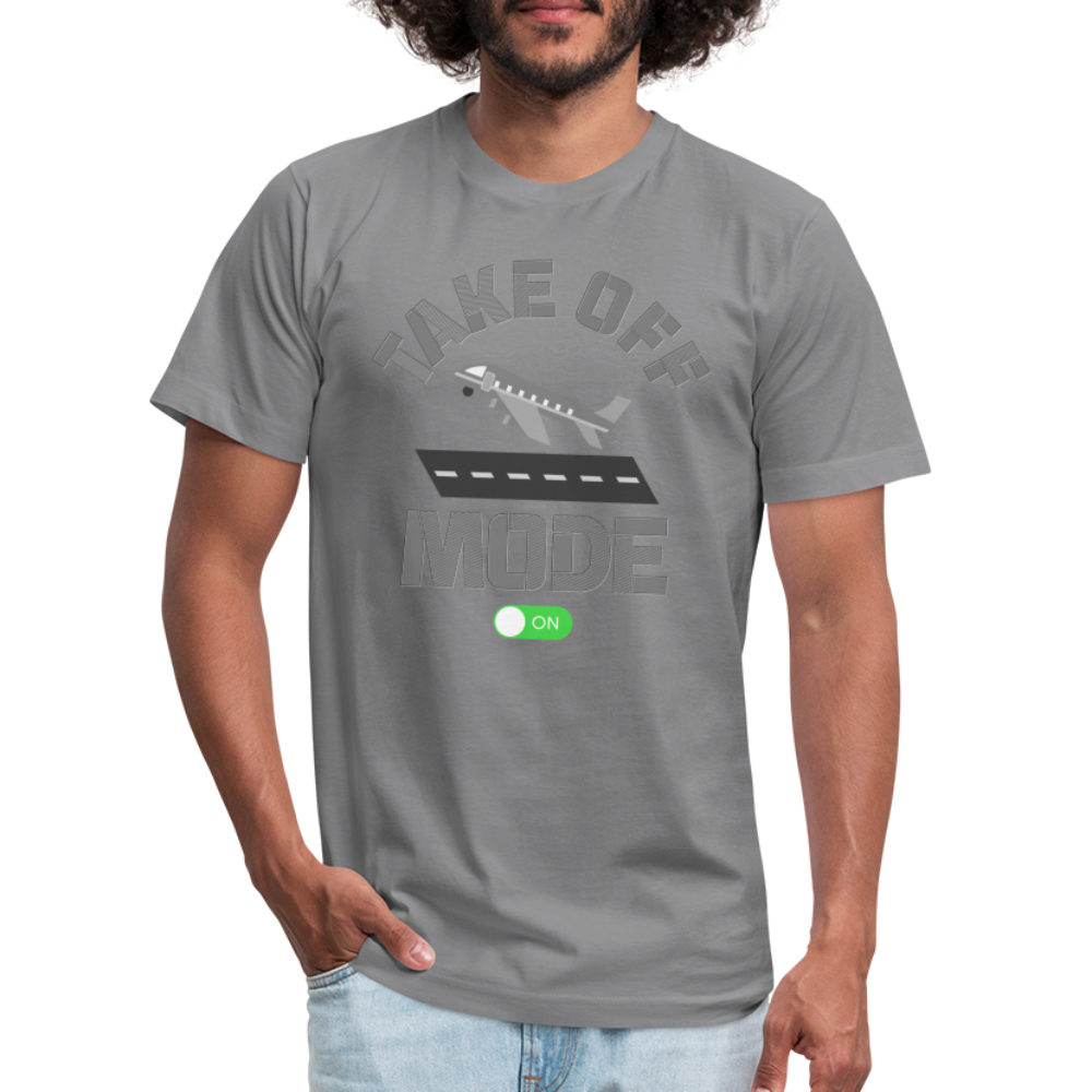 Take Off Mode, Travel Shirt, Vacation Shirt, Airplane Shirt, Pilot Shirt, Vacation Mode, Vacay Mode, Adventure Shirt, Aviation Shirt - slate