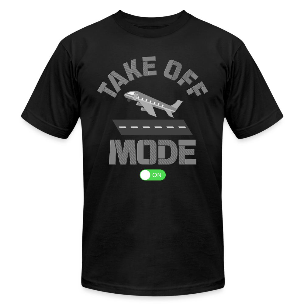 Take Off Mode, Travel Shirt, Vacation Shirt, Airplane Shirt, Pilot Shirt, Vacation Mode, Vacay Mode, Adventure Shirt, Aviation Shirt - black