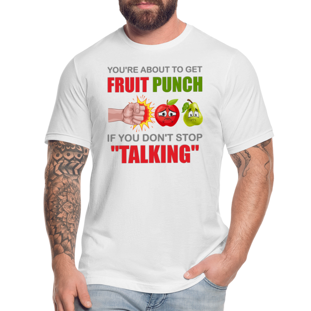 You're About To Get Fruit Punch, Foodie Shirt, Foodie Gifts, Funny Food Shirt, Food Shirt, Gift For Foodie, Fruit Shirt - white