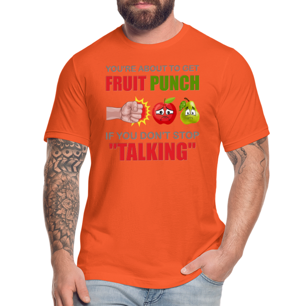 You're About To Get Fruit Punch, Foodie Shirt, Foodie Gifts, Funny Food Shirt, Food Shirt, Gift For Foodie, Fruit Shirt - orange