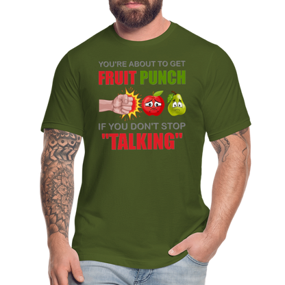 You're About To Get Fruit Punch, Foodie Shirt, Foodie Gifts, Funny Food Shirt, Food Shirt, Gift For Foodie, Fruit Shirt - olive