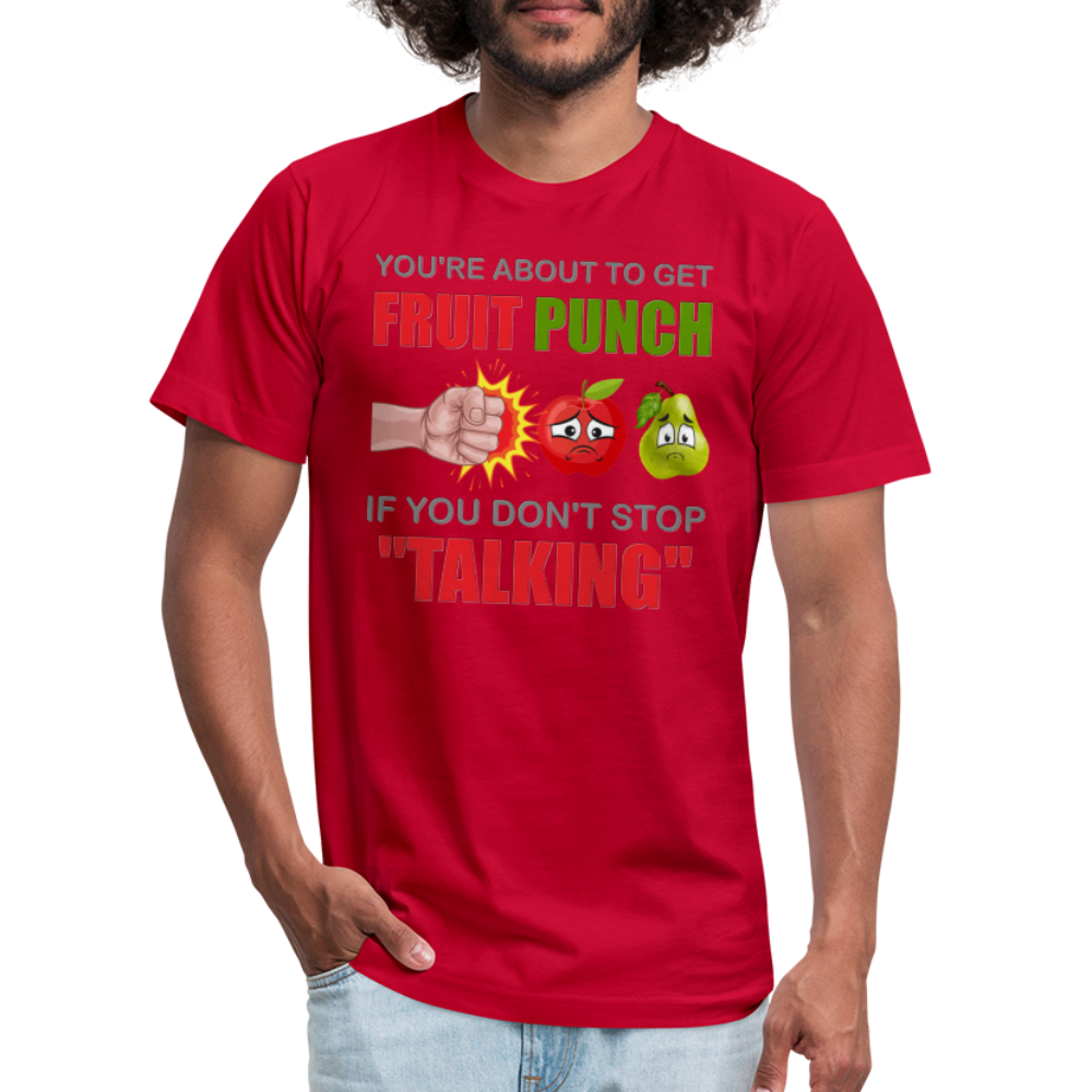 You're About To Get Fruit Punch, Foodie Shirt, Foodie Gifts, Funny Food Shirt, Food Shirt, Gift For Foodie, Fruit Shirt - red