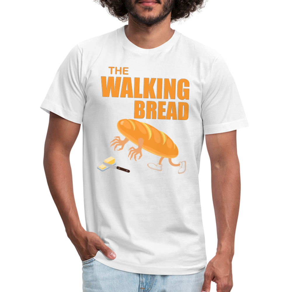 The Walking Bread, Foodie Shirt, Foodie Gifts, Funny Food Shirt, Food Shirt, Gift For Foodie, Fruit Shirt - white