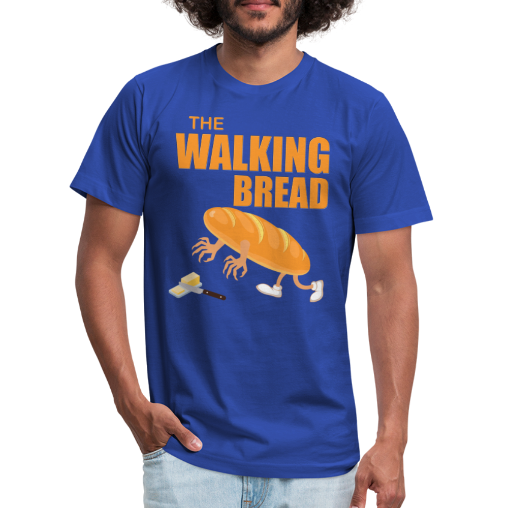 The Walking Bread, Foodie Shirt, Foodie Gifts, Funny Food Shirt, Food Shirt, Gift For Foodie, Fruit Shirt - royal blue