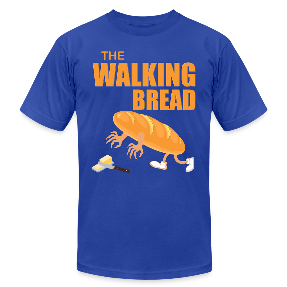 The Walking Bread, Foodie Shirt, Foodie Gifts, Funny Food Shirt, Food Shirt, Gift For Foodie, Fruit Shirt - royal blue