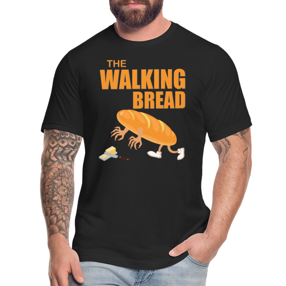 The Walking Bread, Foodie Shirt, Foodie Gifts, Funny Food Shirt, Food Shirt, Gift For Foodie, Fruit Shirt - black