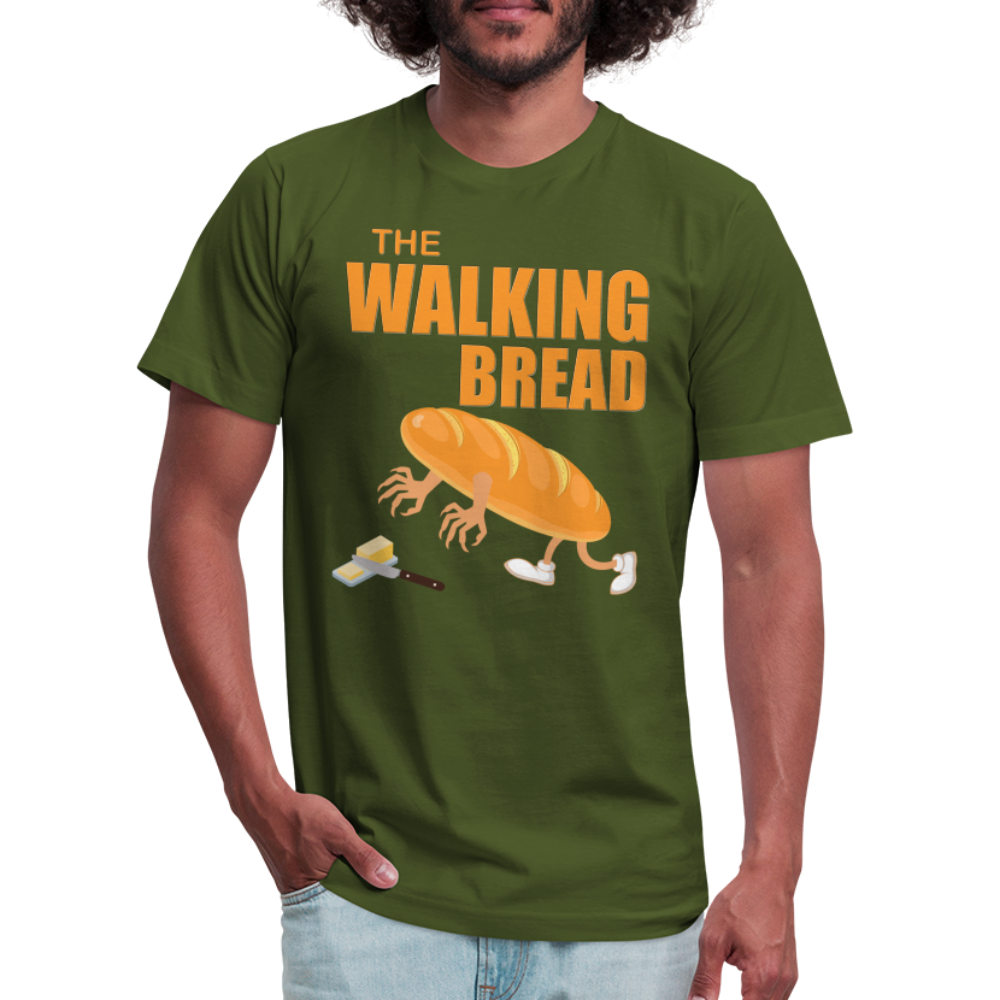 The Walking Bread, Foodie Shirt, Foodie Gifts, Funny Food Shirt, Food Shirt, Gift For Foodie, Fruit Shirt - olive