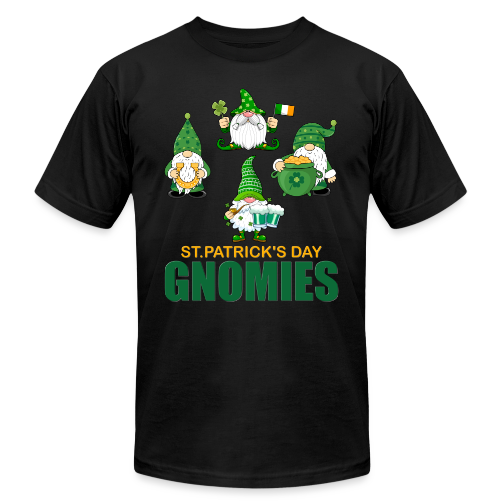 St Patricks Day Gnomies, St Patrick Day Shirt, Shamrock Shirt, Irish Shirt, Lucky Shirt, St Patricks Shirt, St Patricks Day Tee, St Patricks Day Gifts - black