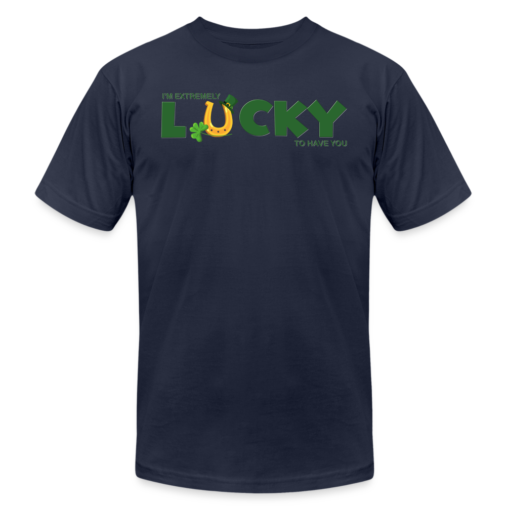 I'm Extremely Lucky To Have You, St Patrick Day Shirt, Shamrock Shirt, Irish Shirt, Lucky Shirt, St Patricks Shirt, St Patricks Day Tee, St Patricks Day Gifts - navy