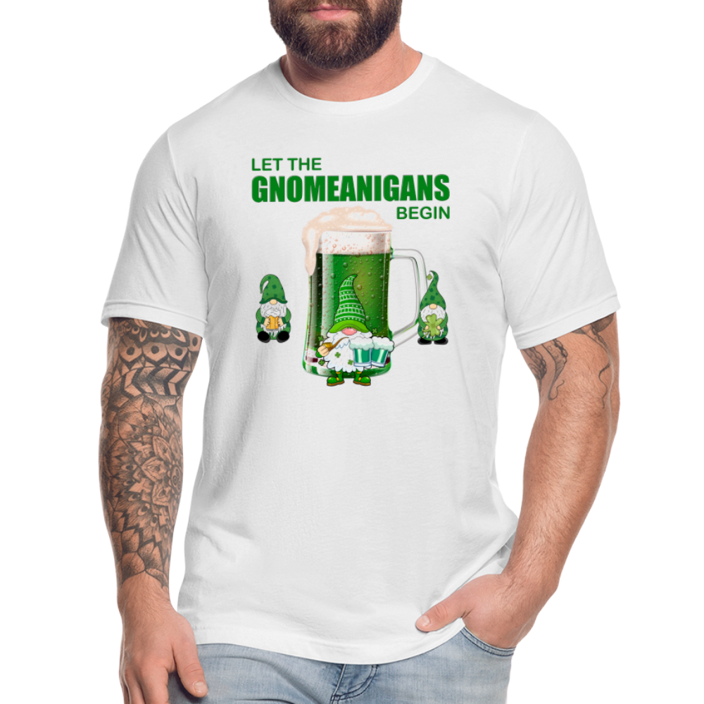 Let The Gnomeanigans Begin, Gnomes Drinking, St Patrick Day Shirt, Shamrock Shirt, Irish Shirt, Lucky Shirt, St Patricks Shirt, St Patricks Day Tee, St Patricks Day Gifts - white