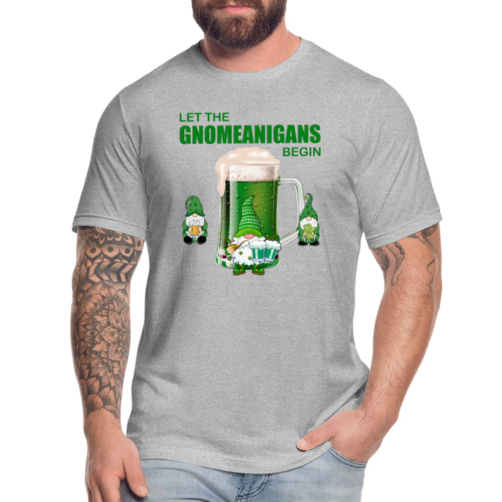 Let The Gnomeanigans Begin, Gnomes Drinking, St Patrick Day Shirt, Shamrock Shirt, Irish Shirt, Lucky Shirt, St Patricks Shirt, St Patricks Day Tee, St Patricks Day Gifts - heather gray