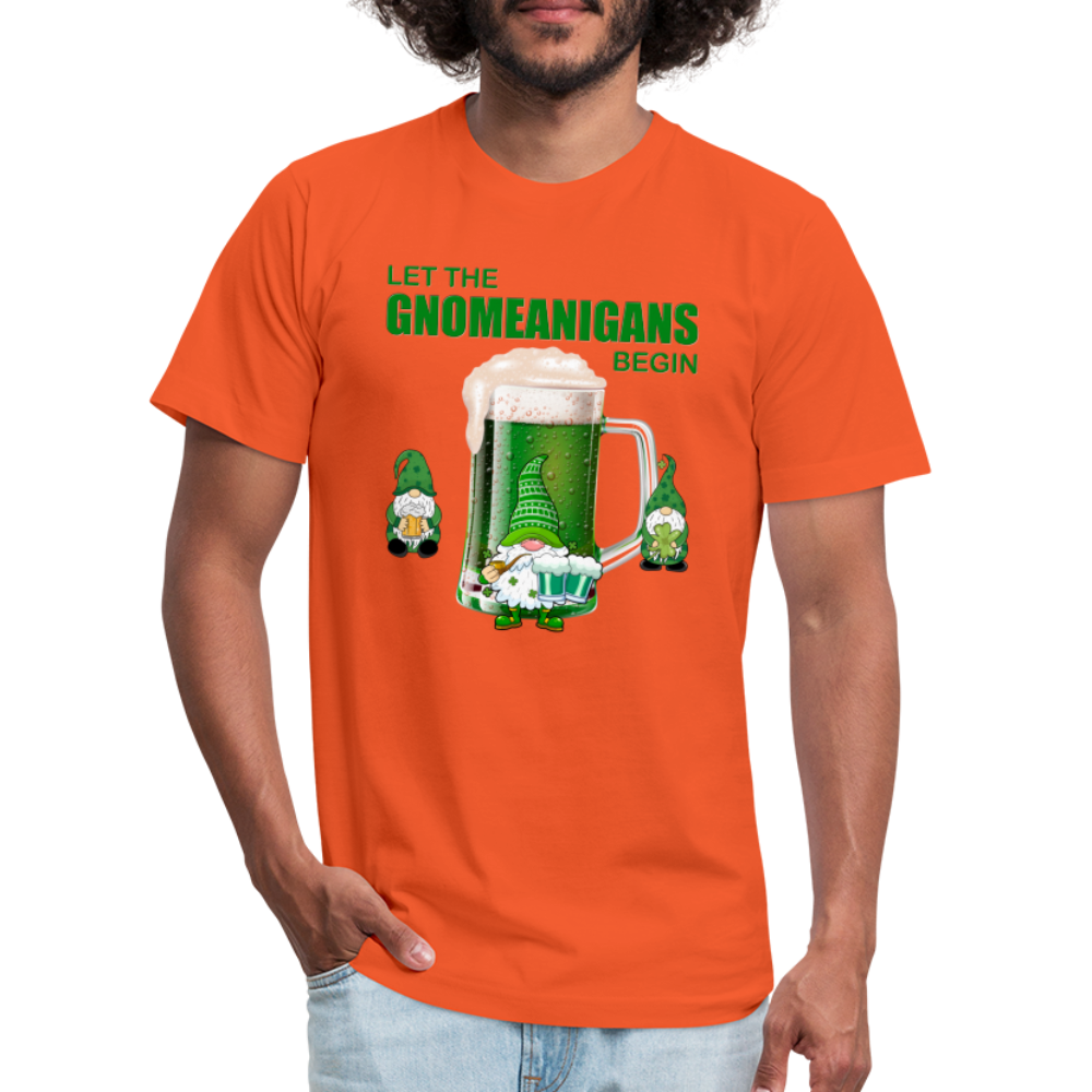 Let The Gnomeanigans Begin, Gnomes Drinking, St Patrick Day Shirt, Shamrock Shirt, Irish Shirt, Lucky Shirt, St Patricks Shirt, St Patricks Day Tee, St Patricks Day Gifts - orange