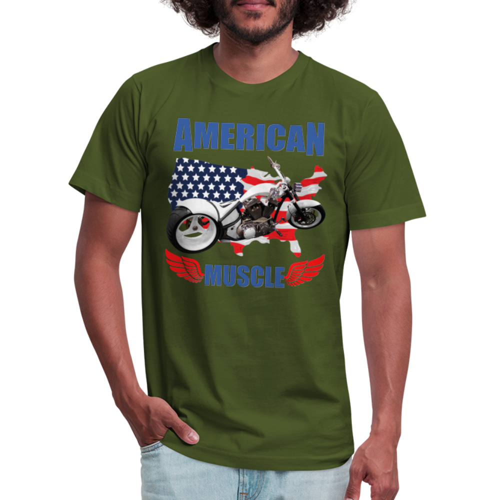 American Muscle Shirt, Motorcycle Shirt, Biker Shirt, Motorcycle Gift, Motorcycle Tshirt, Motorcycle Shirts, Motorcycle T Shirt, Biker Shirt - olive