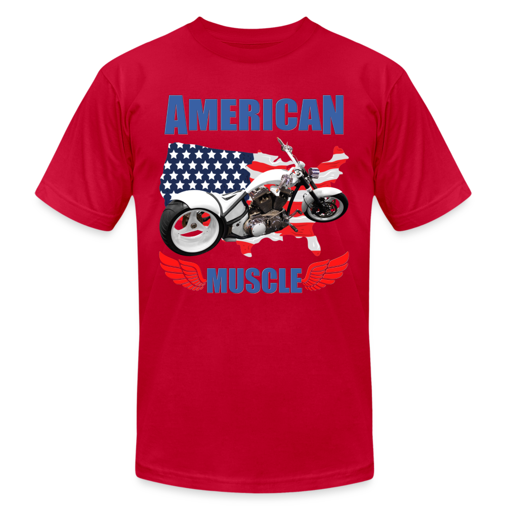 American Muscle Shirt, Motorcycle Shirt, Biker Shirt, Motorcycle Gift, Motorcycle Tshirt, Motorcycle Shirts, Motorcycle T Shirt, Biker Shirt - red