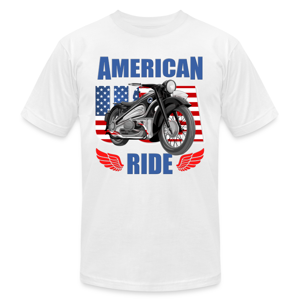 American Ride Shirt, Motorcycle Shirt, Biker Shirt, Motorcycle Gift, Motorcycle Tshirt, Motorcycle Shirts, Motorcycle T Shirt, Biker Shirts - white