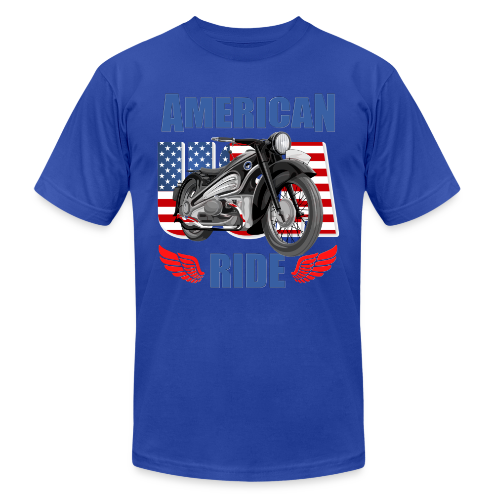 American Ride Shirt, Motorcycle Shirt, Biker Shirt, Motorcycle Gift, Motorcycle Tshirt, Motorcycle Shirts, Motorcycle T Shirt, Biker Shirts - royal blue