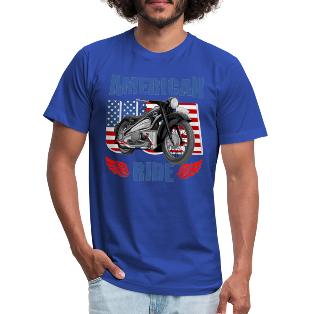American Ride Shirt, Motorcycle Shirt, Biker Shirt, Motorcycle Gift, Motorcycle Tshirt, Motorcycle Shirts, Motorcycle T Shirt, Biker Shirts - royal blue
