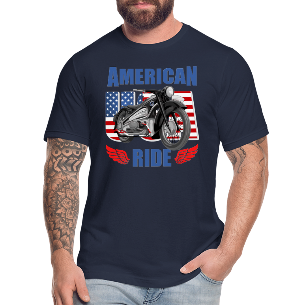 American Ride Shirt, Motorcycle Shirt, Biker Shirt, Motorcycle Gift, Motorcycle Tshirt, Motorcycle Shirts, Motorcycle T Shirt, Biker Shirts - navy