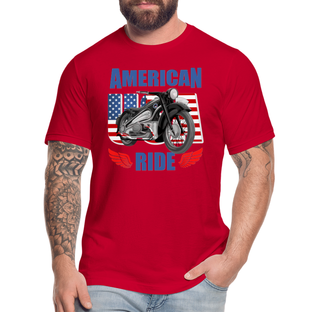 American Ride Shirt, Motorcycle Shirt, Biker Shirt, Motorcycle Gift, Motorcycle Tshirt, Motorcycle Shirts, Motorcycle T Shirt, Biker Shirts - red
