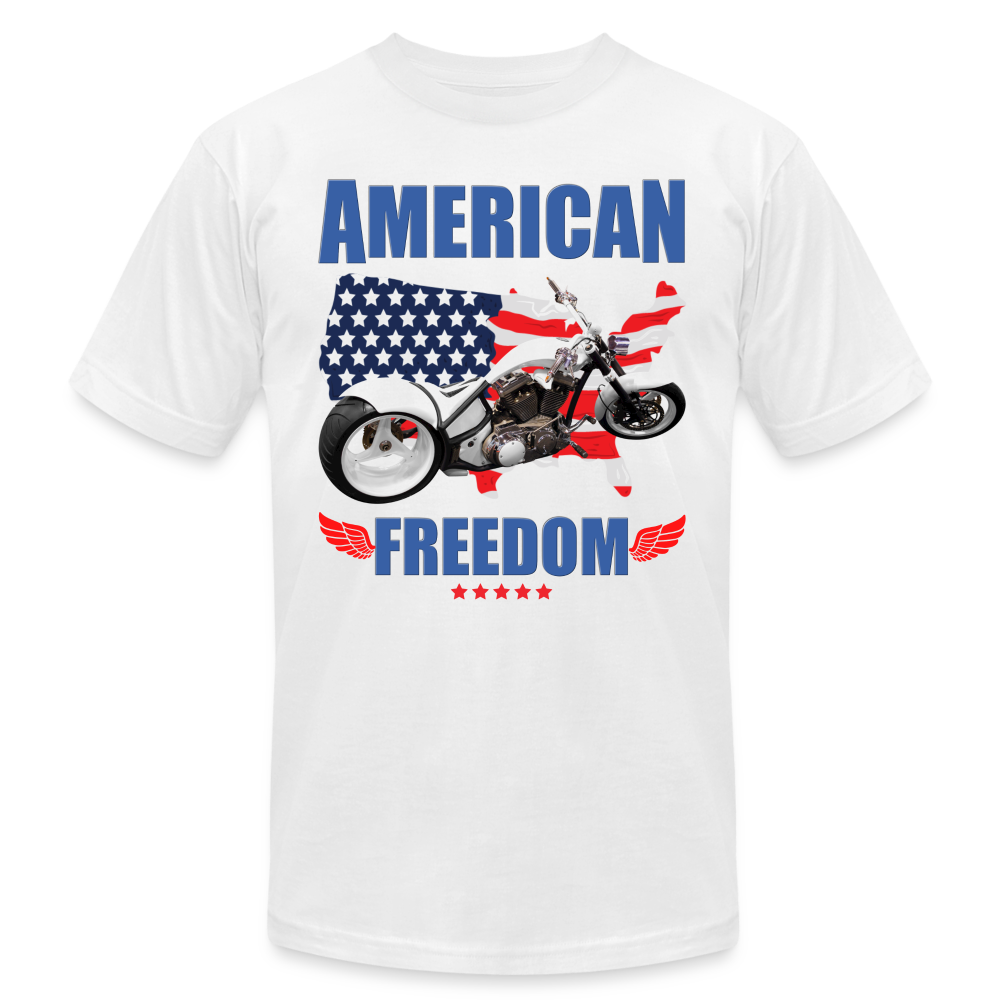 American Freedom Shirt, Motorcycle Shirt, Biker Shirt, Motorcycle Gift, Motorcycle Tshirt, Motorcycle Shirts, Motorcycle T Shirt, Biker Shirt - white
