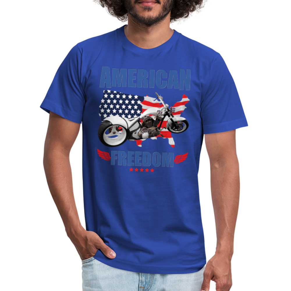 American Freedom Shirt, Motorcycle Shirt, Biker Shirt, Motorcycle Gift, Motorcycle Tshirt, Motorcycle Shirts, Motorcycle T Shirt, Biker Shirt - royal blue