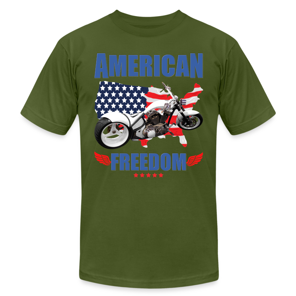 American Freedom Shirt, Motorcycle Shirt, Biker Shirt, Motorcycle Gift, Motorcycle Tshirt, Motorcycle Shirts, Motorcycle T Shirt, Biker Shirt - olive