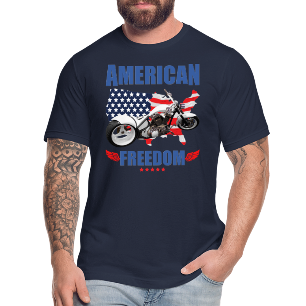 American Freedom Shirt, Motorcycle Shirt, Biker Shirt, Motorcycle Gift, Motorcycle Tshirt, Motorcycle Shirts, Motorcycle T Shirt, Biker Shirt - navy