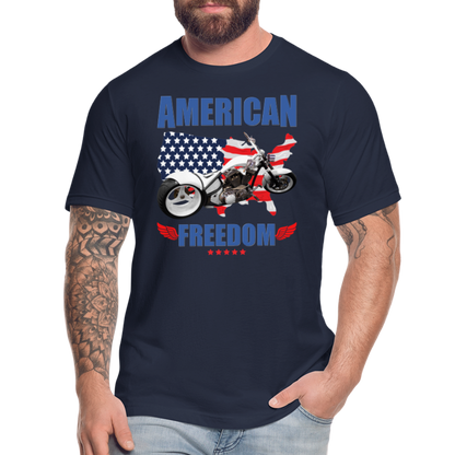American Freedom Shirt, Motorcycle Shirt, Biker Shirt, Motorcycle Gift, Motorcycle Tshirt, Motorcycle Shirts, Motorcycle T Shirt, Biker Shirt - navy
