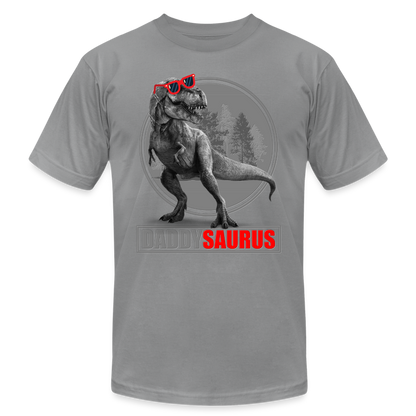 Daddy Saurus Shirt, Daddy Shirt, Fathers Day Shirt, New Dad Shirt, Funny Dad Shirt, Gift For Father, Best Dad Shirt, Dada Shirt, Papa Shirt - slate