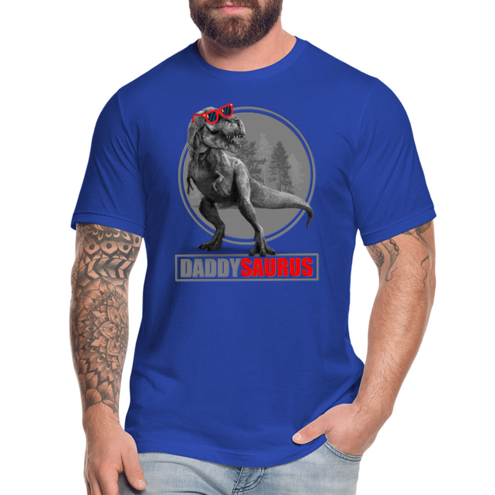 Daddy Saurus Shirt, Daddy Shirt, Fathers Day Shirt, New Dad Shirt, Funny Dad Shirt, Gift For Father, Best Dad Shirt, Dada Shirt, Papa Shirt - royal blue