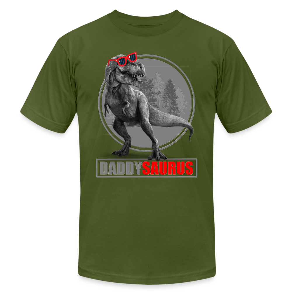 Daddy Saurus Shirt, Daddy Shirt, Fathers Day Shirt, New Dad Shirt, Funny Dad Shirt, Gift For Father, Best Dad Shirt, Dada Shirt, Papa Shirt - olive